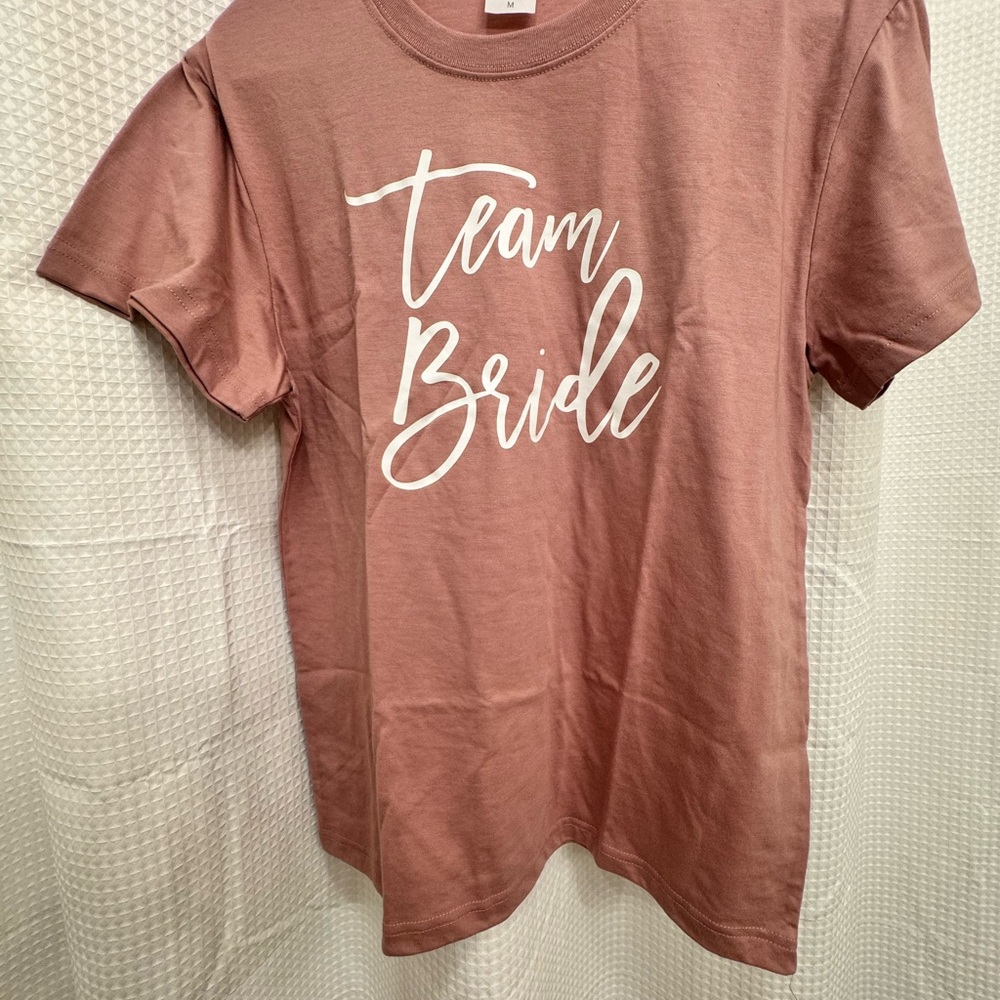 Team Bride Pink T-Shirt